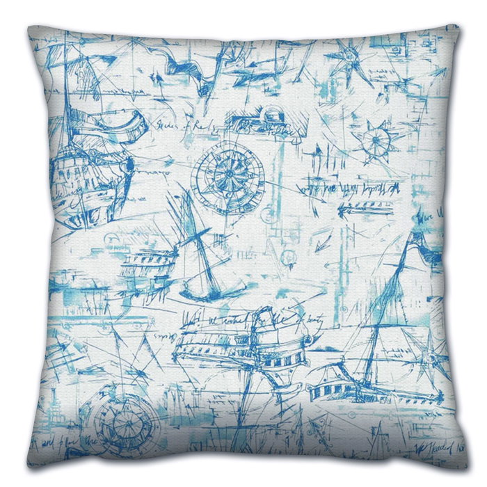 Aberto Design Cojín Multicolor 43 x 43 cm Aberto Design Cojín Multicolor 43 x 43 cm